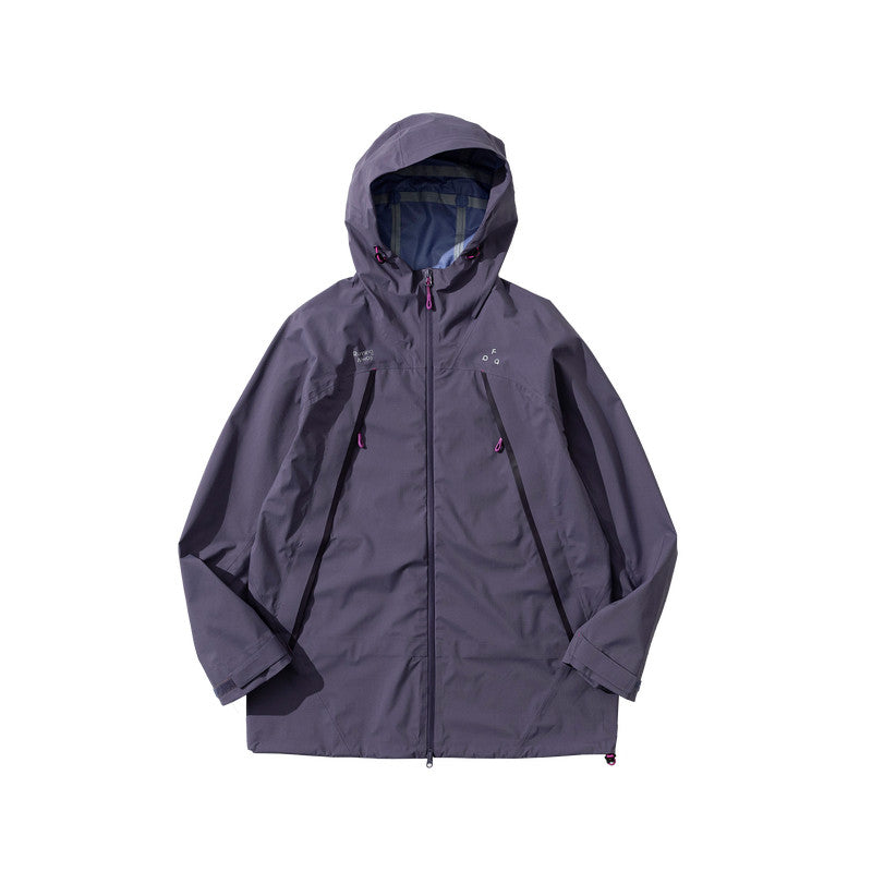 FPA Fully Taped 3-Layer Hardshell Jacket for Outdoor Hiking, Windproof Sports Mountaineering Coat