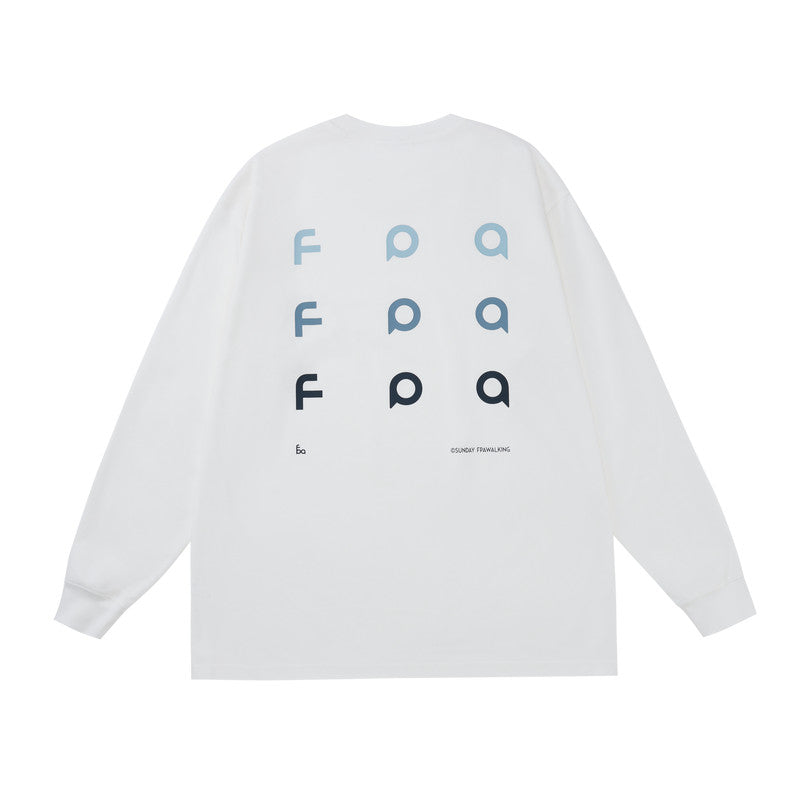FPA Sorona Lyocell UPF50+ Long Sleeve National Trend Basic Logo Casual Sports T-Shirt