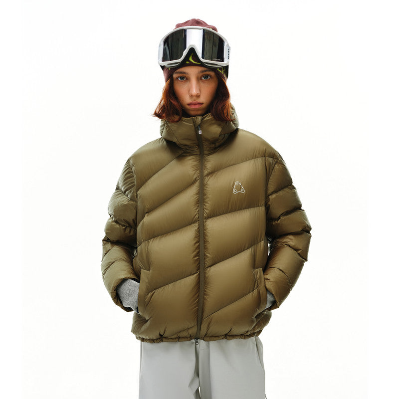 FPA800FP 95% Down Hooded Down Jacket 2026 New Winter Warm Couple Outdoor Coat