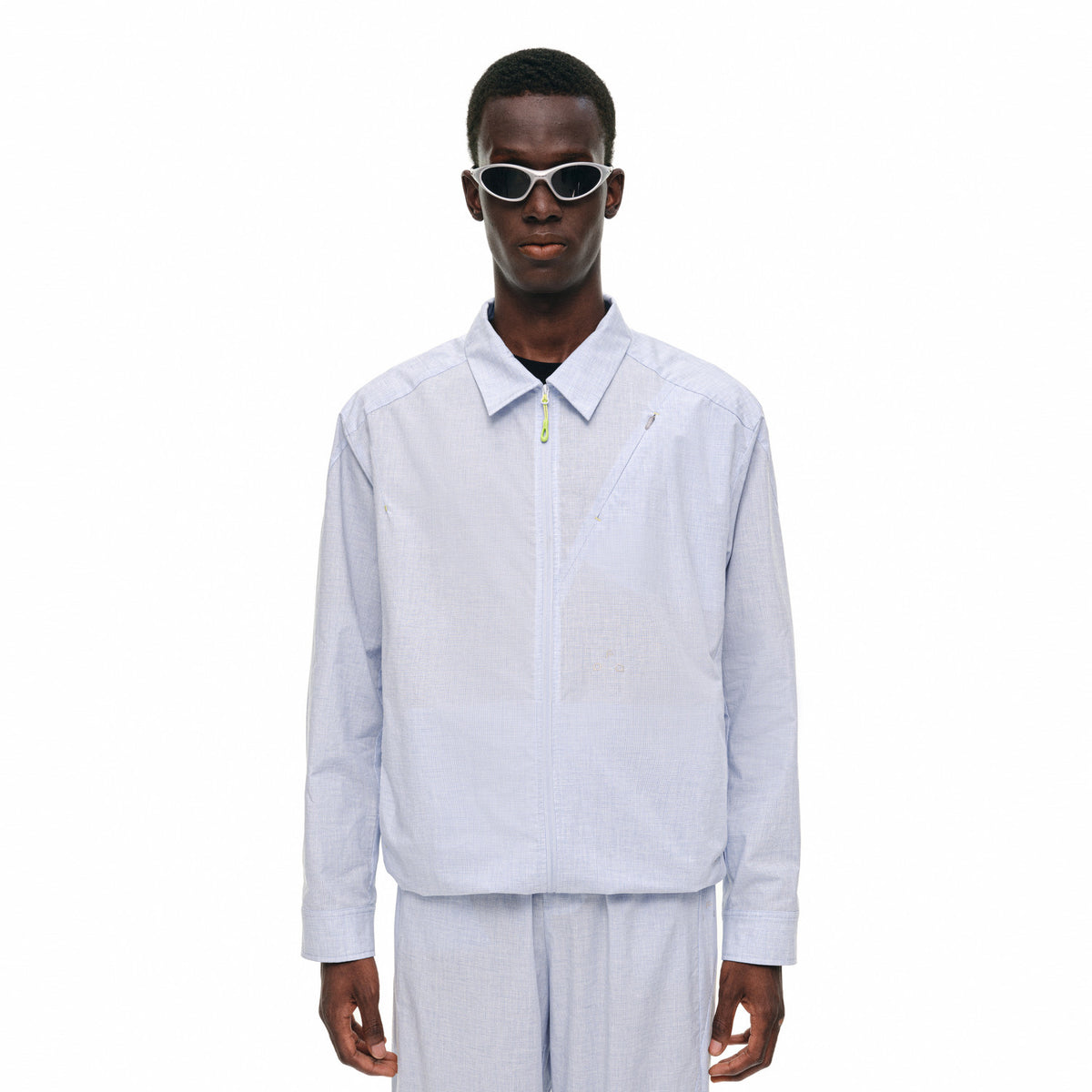 FPA Fine Grid High-Density Casual Pants Set - Spring/Autumn Loose Straight-Leg Unisex Versatile Athletic Pants