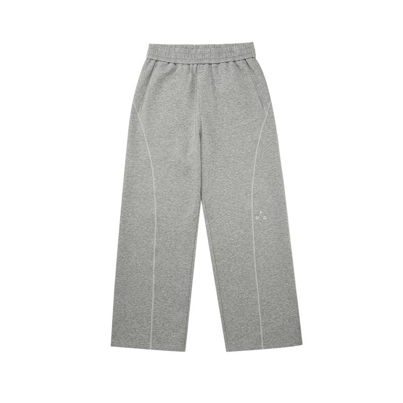 FPA Warm Skin-Friendly Drape Air Layer Sweatpants Spring/Autumn Loose Straight-Leg Unisex Casual Long Pants