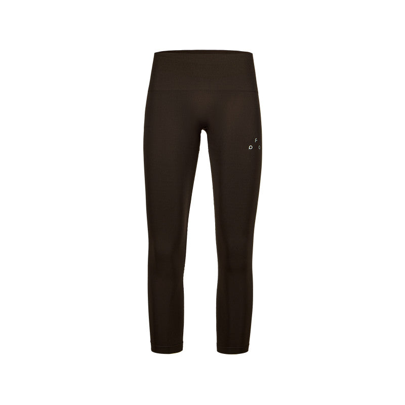 FPA Small Logo Skin-Friendly Yoga Pants High-Waist Tummy Control Lifting Buttock Shaping Tight Shark Pants for Women