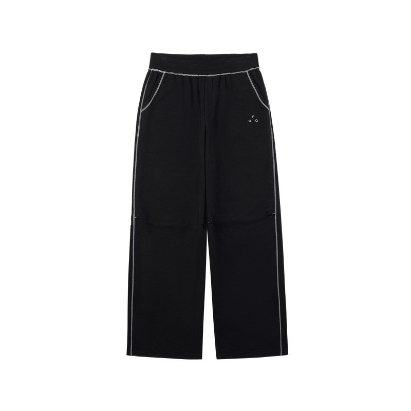 FPA Athletic Contrast Stitch Ultra-Soft Lounge Pants 2026 New Loose Straight-Leg Unisex Casual Sweatpants