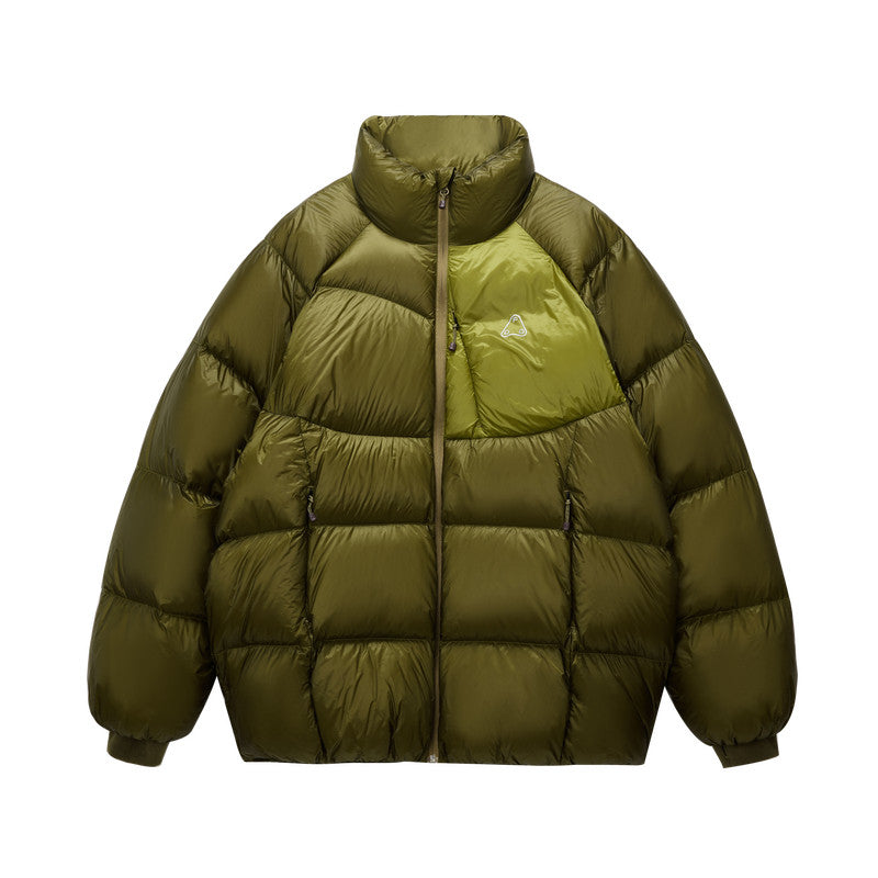 FPA800FP 95% White Duck Down Outdoor Stand Collar Down Jacket Winter Extreme Cold Warm Retro Sports Down Coat