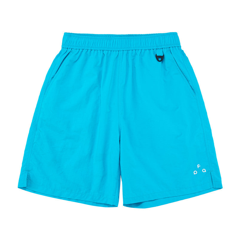 FPA Reflective Logo Lightweight Breathable Quick-Dry Shorts - Summer Loose Fit Running Gym 5-Inch Shorts