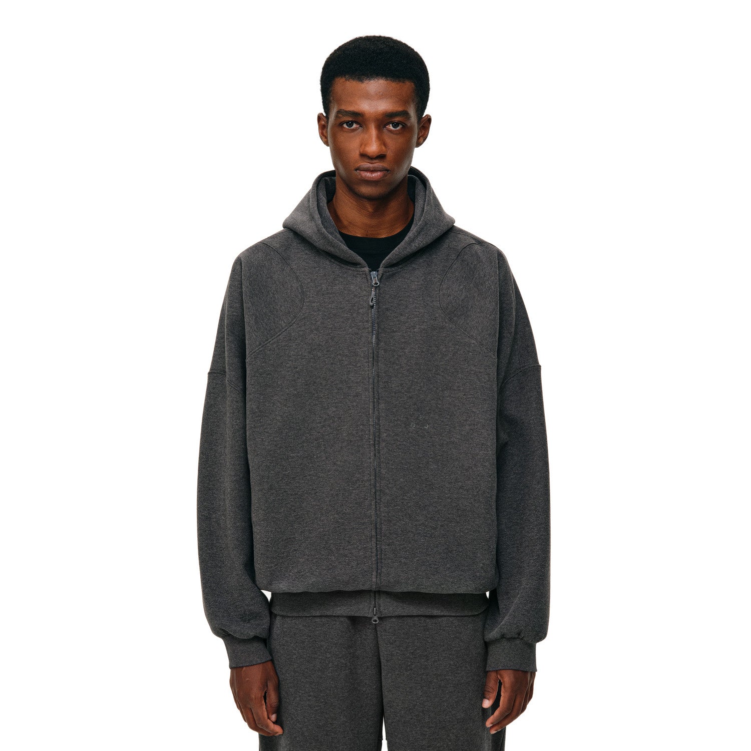 FPA Double-Sided Cotton Yarn Antibacterial Warm Sweatpants - Spring/Autumn Straight-Leg Unisex Casual Lounge Pants