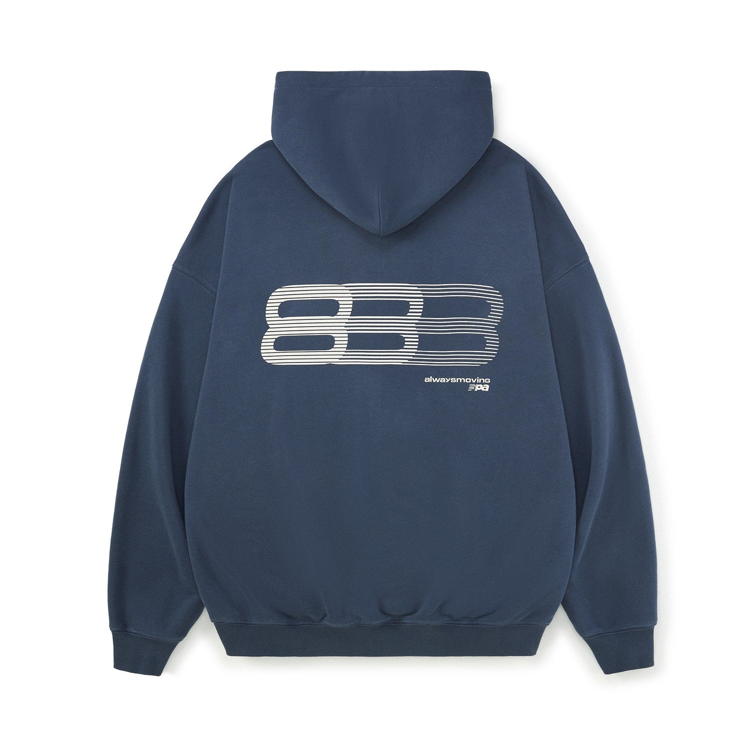 FPA Gradient Track Graphic Hoodie - Chinese Streetwear Spring Casual Heavyweight American Style Hooded Sweatshirt for Men