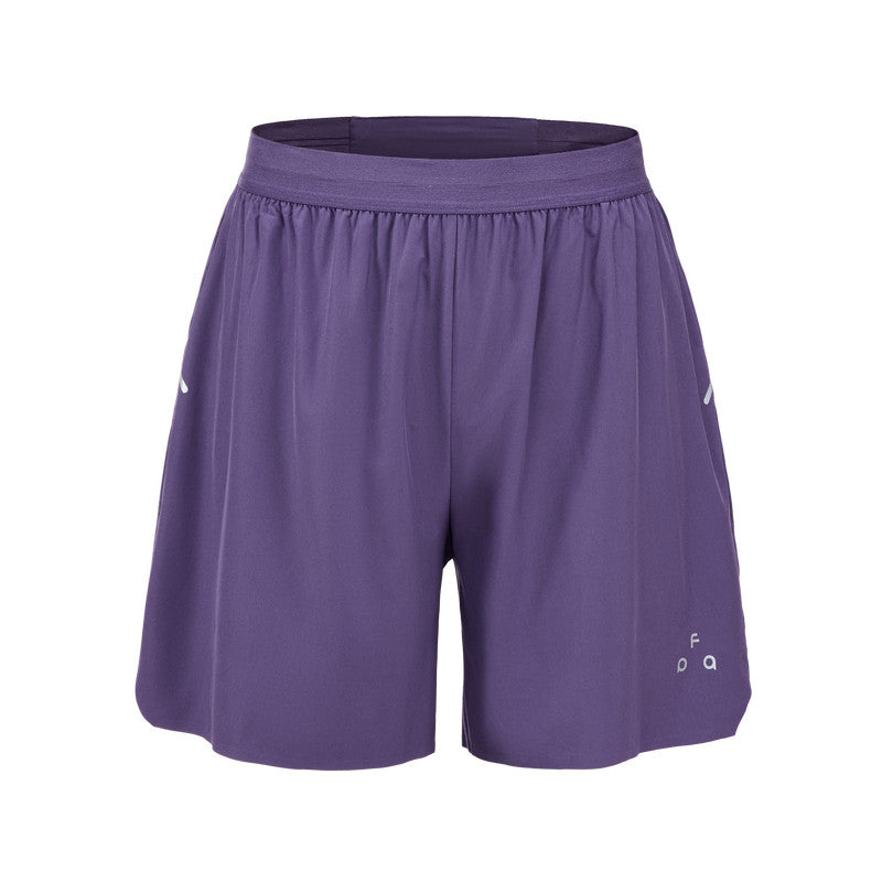 FPA Seam-Sealed Perforated Athletic Shorts for Outdoor Fitness, Basic Logo, Lightweight Unisex Summer Running Casual Pants for Men
