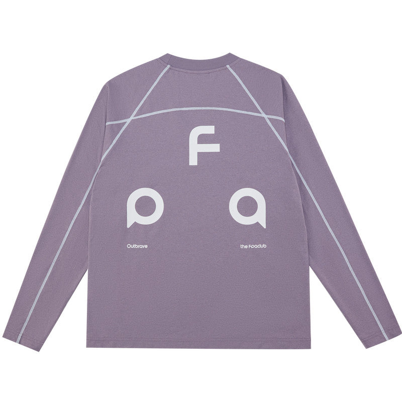 FPA Cool-Touch Quick-Dry 7A Antibacterial Sun Protection Running Long-Sleeve Shirt, Spring Outdoor Crew Neck Premium Couple T-Shirt