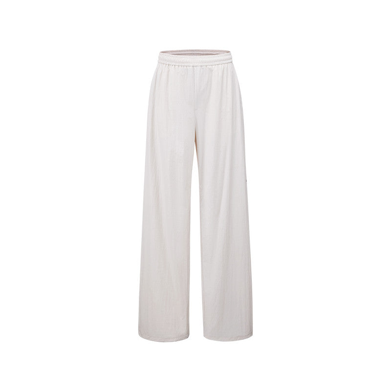 FPA Outdoor Lightweight Sports Windbreaker Breathable Ice Silk Soft Elastic Long Pants Summer Quick-Dry Casual Trousers