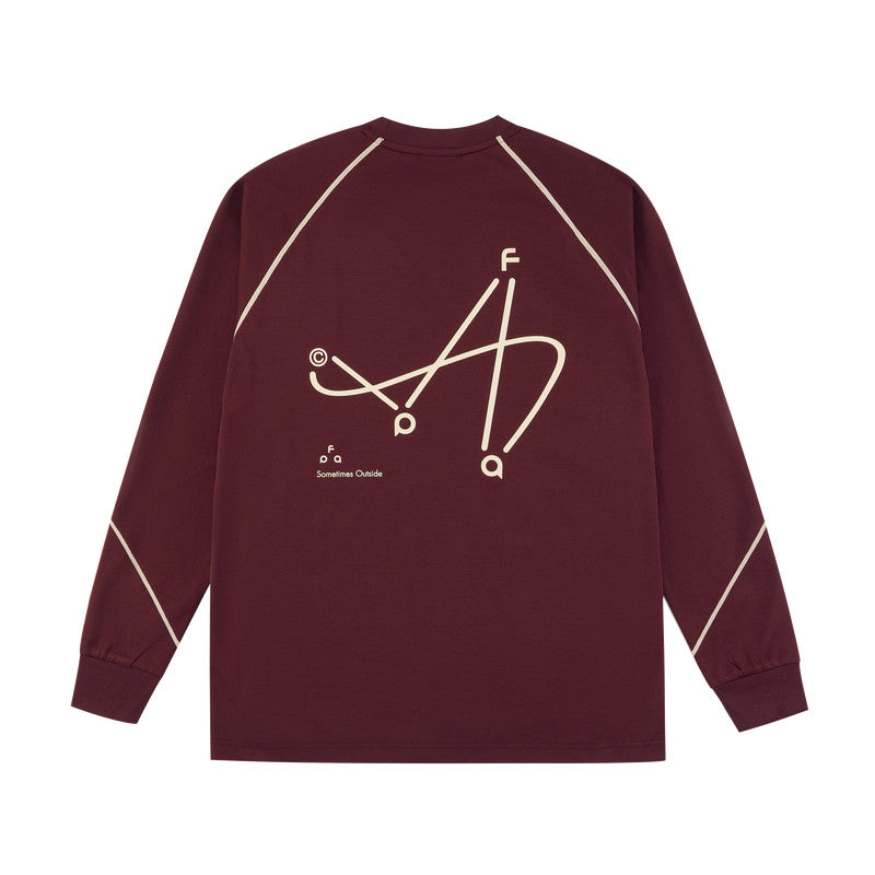 FPA Color-Block Hasselblad Sports Pattern Long-Sleeve T-Shirt