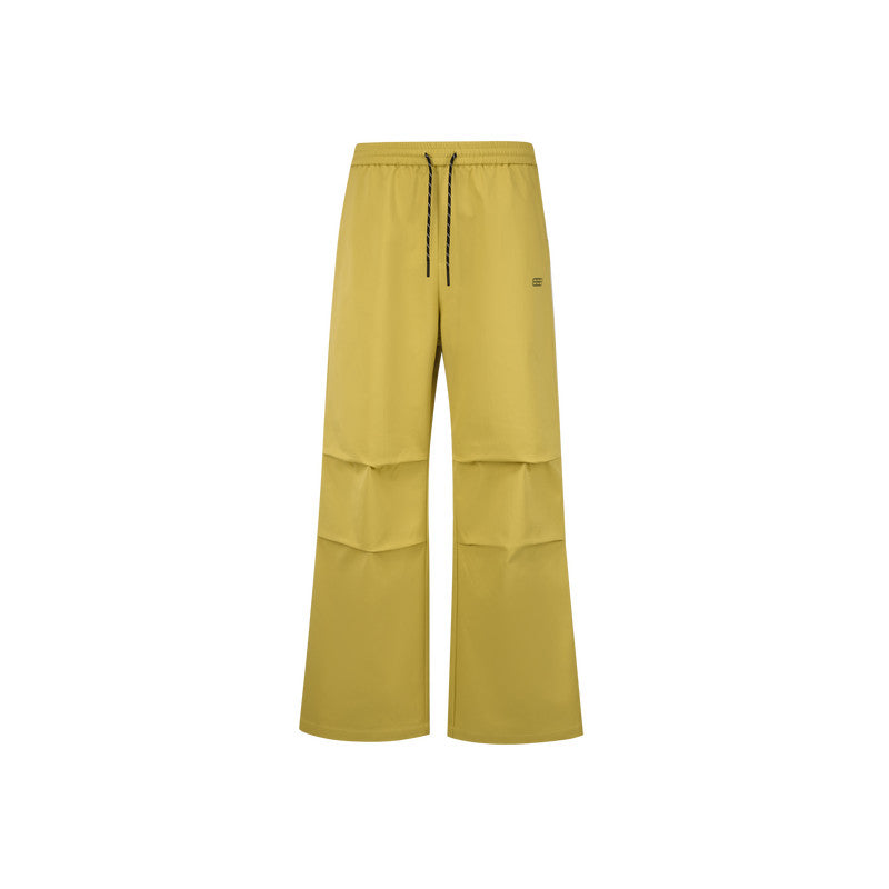 FPA Water-Repellent Straight-Leg Printed Parachute Pants, Chinese Streetwear Trend, Outdoor Sports, Autumn/Winter Loose Casual Trousers