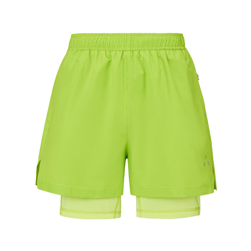 FPA Outdoor Waterproof Two-Layer Running Training Shorts Summer Casual Couple 3/4 Length