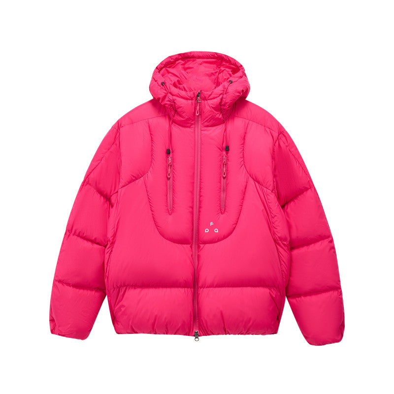 FPA Double-Zip Hooded Down Jacket 2026 New Winter Couple Warm High-End Down Coat