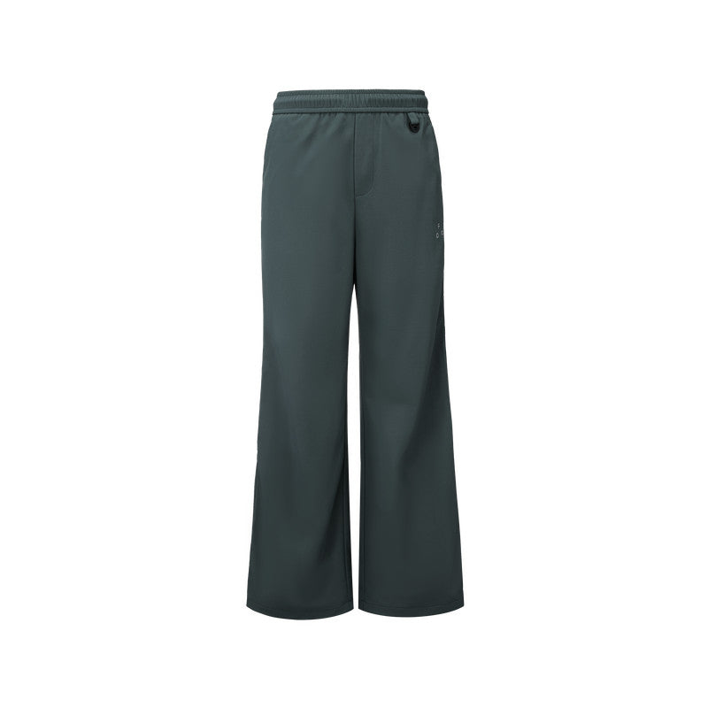 FPA Outdoor Reflective Logo Lightweight Straight-Leg Matte Long Pants for All Seasons, Unisex Casual Pants