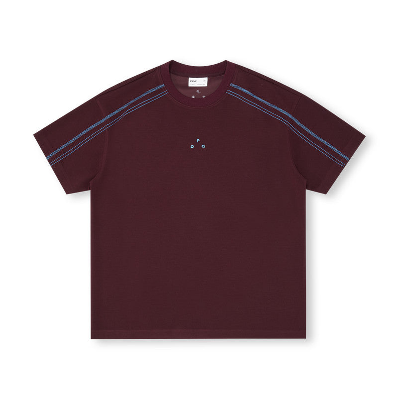 FPA Color-Block Hassel Line Air Layer T-Shirt 2026 New Summer Half-Sleeve Casual Round Neck Short Sleeve Men