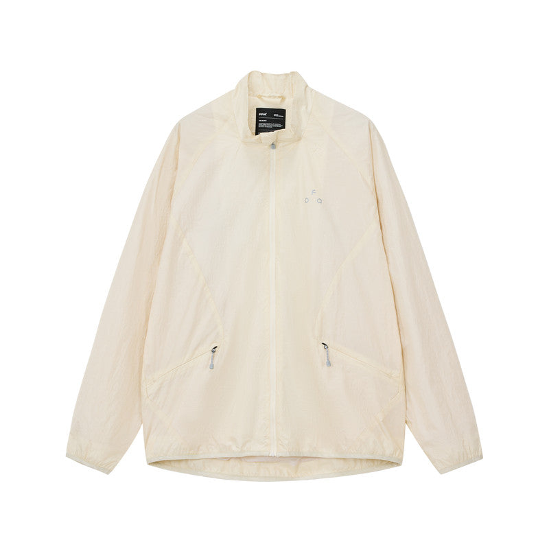 FPA Printed Structure Jacket Casual Stand Collar Lightweight Couple Spring/Autumn National Trend Outdoor Thin Men's Jacket