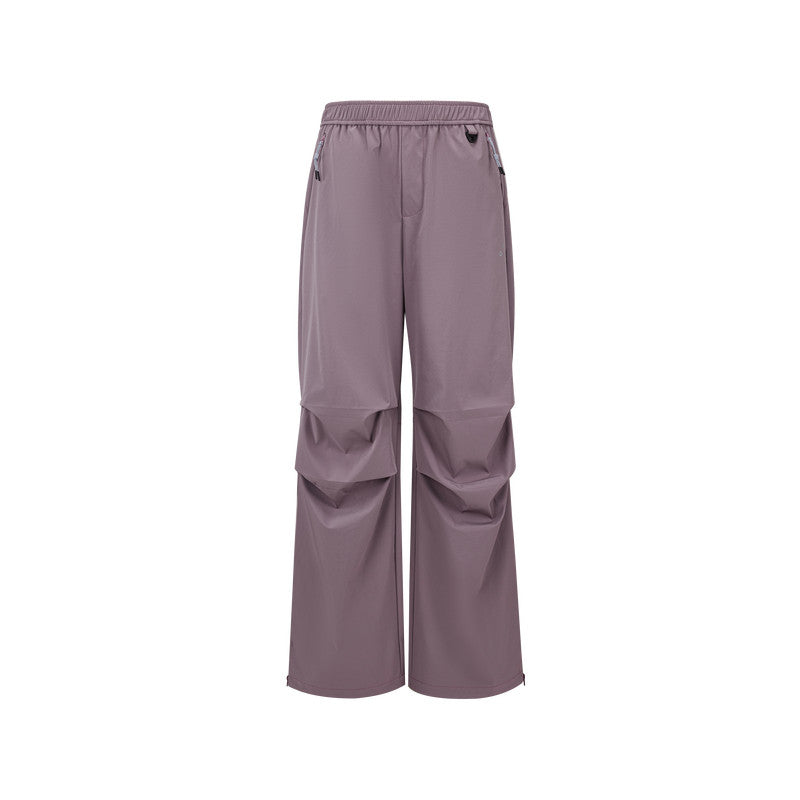 FPA Outdoor Water-Repellent Zipper Composite Hiking Pants – Relaxed Unisex Paratrooper Pants