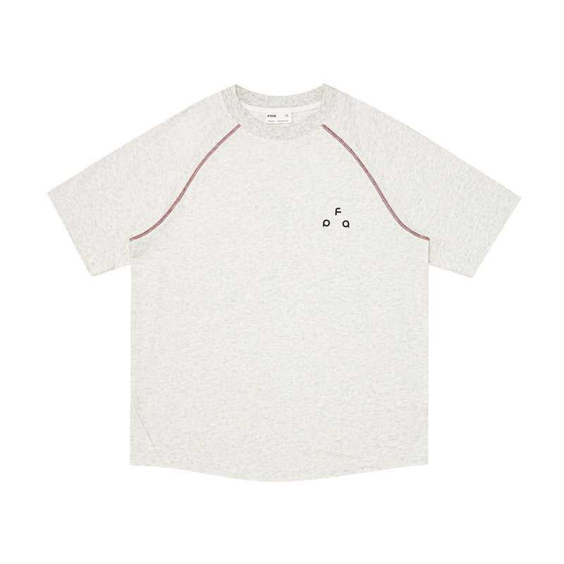 FPA Quick-Dry 7A Antibacterial Hasso Thread T-Shirt – Summer Design Loose-Fit Cool-Touch Crew Neck Couple Short Sleeve for Men