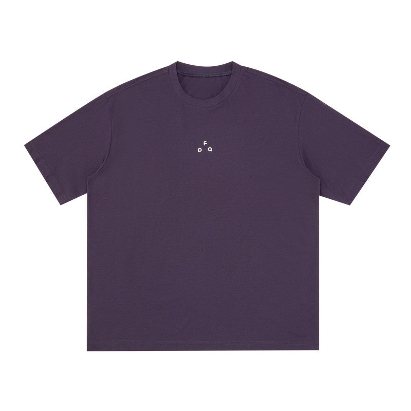 FPA Breathable Quick-Dry Cooling UPF50+ Short Sleeve T-Shirt for Couples, Loose Round Neck Sports Tee