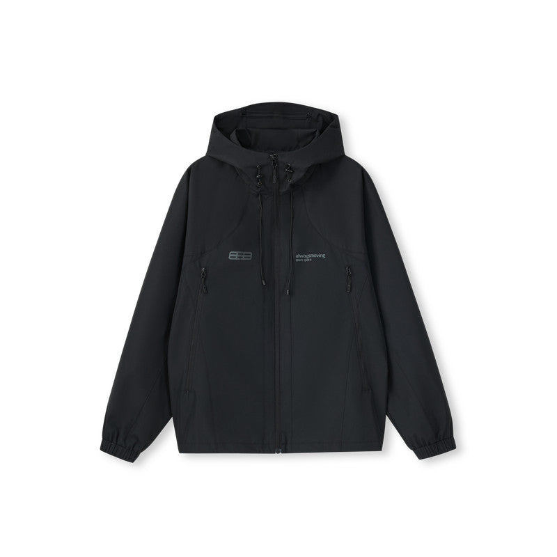 FPA Waterproof Breathable Outdoor Jacket - Loose Fit Hiking & Mountaineering Shell for Men