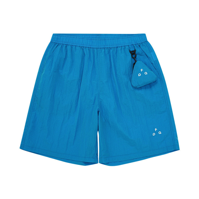 FPA Outdoor Detachable Storage Convertible Bag Hidden Pocket Textured Five-Point Shorts Men's Lightweight Casual Shorts