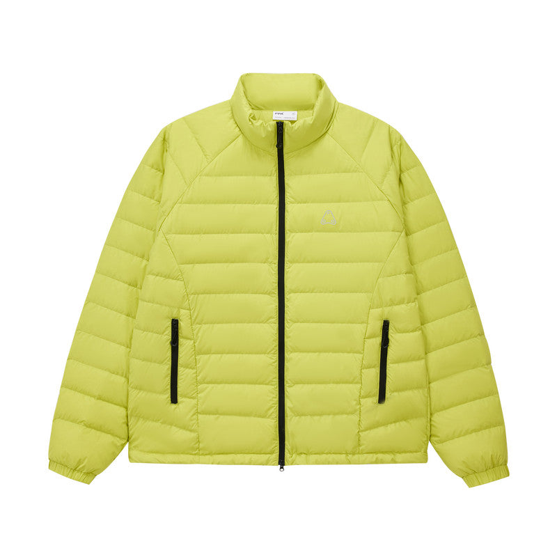 FPA Color-Block Lightweight Down Jacket for Couples, 90% White Duck Down, Outdoor Sports, Autumn/Winter