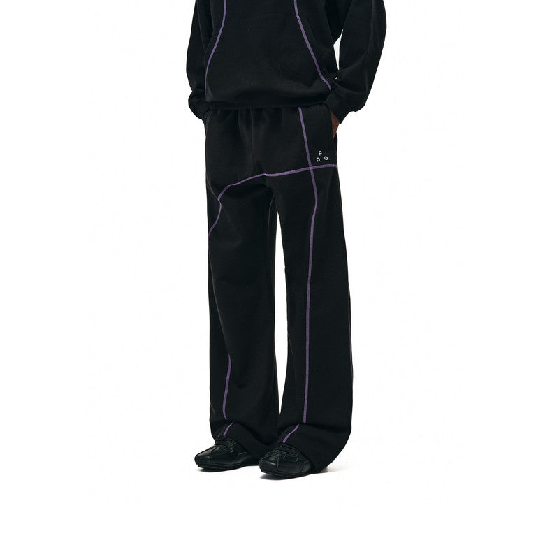 FPA Warm Fleece Pullover Hoodie for Couples - Chinese Street Style Spring/Autumn Casual Set