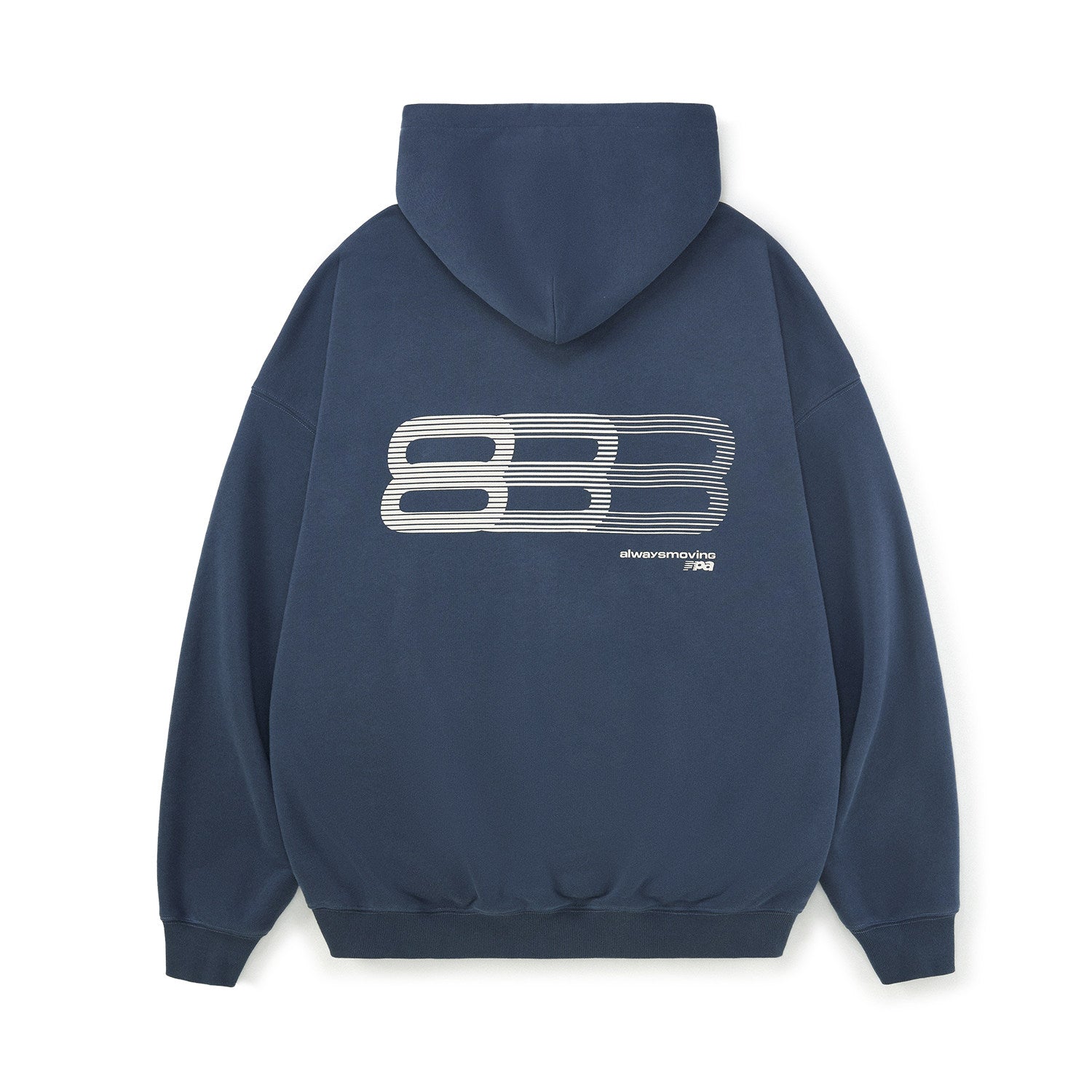 FPA Gradient Track Graphic Hoodie - Spring Casual Loose Fit Heavyweight Couple Style Streetwear Hooded Sweatshirt