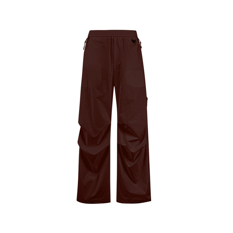 FPA Outdoor Water-Repellent Thermal Insulated Wear-Resistant Zippered Paratrooper Pants Men's Hiking Straight-Leg Casual Sports Trousers