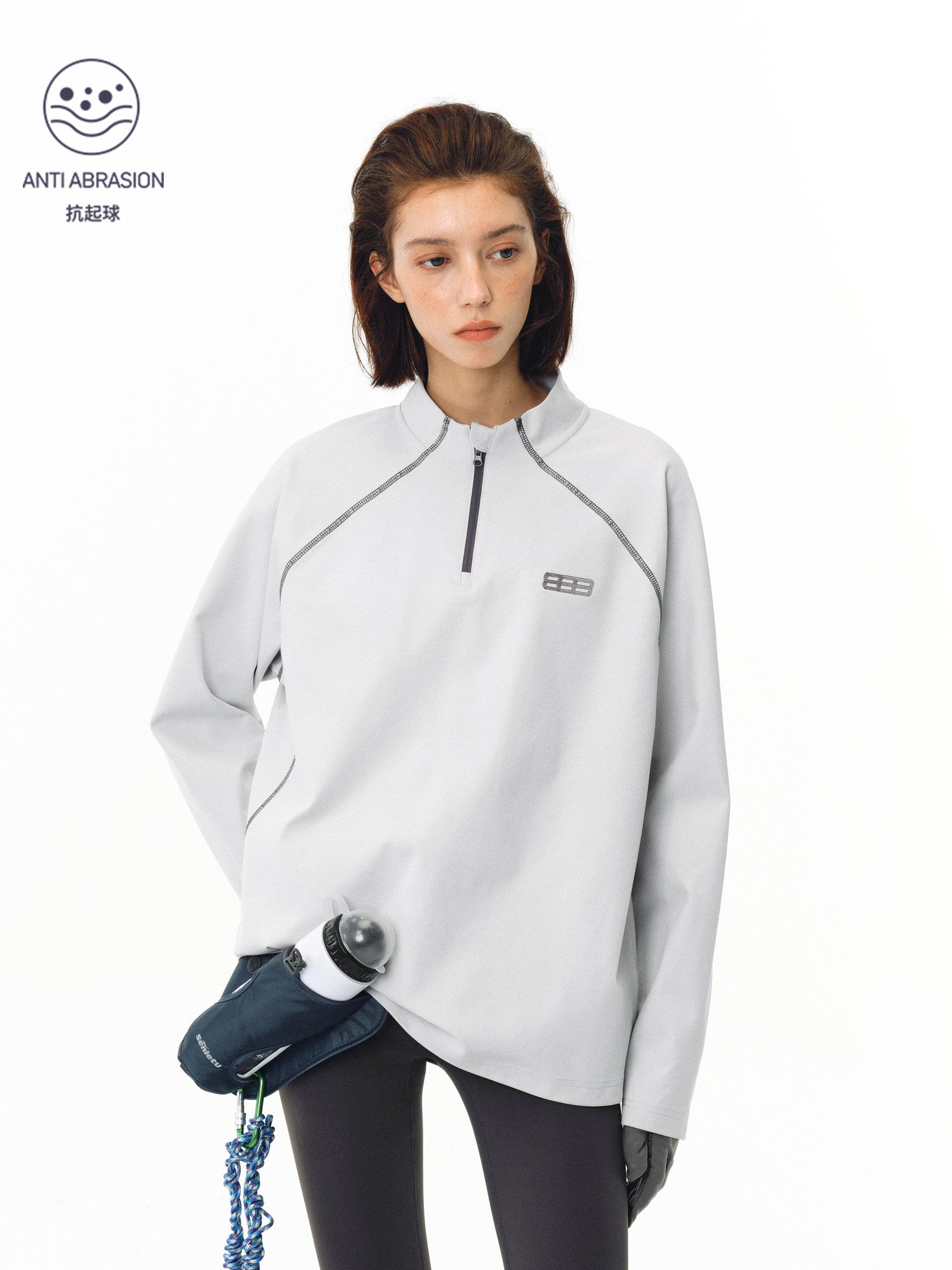 FPA Sports Anti-Pilling Hasso Line Long-Sleeve T-Shirt 2026 Spring New Trend Casual Loose Sports Couple T-Shirt