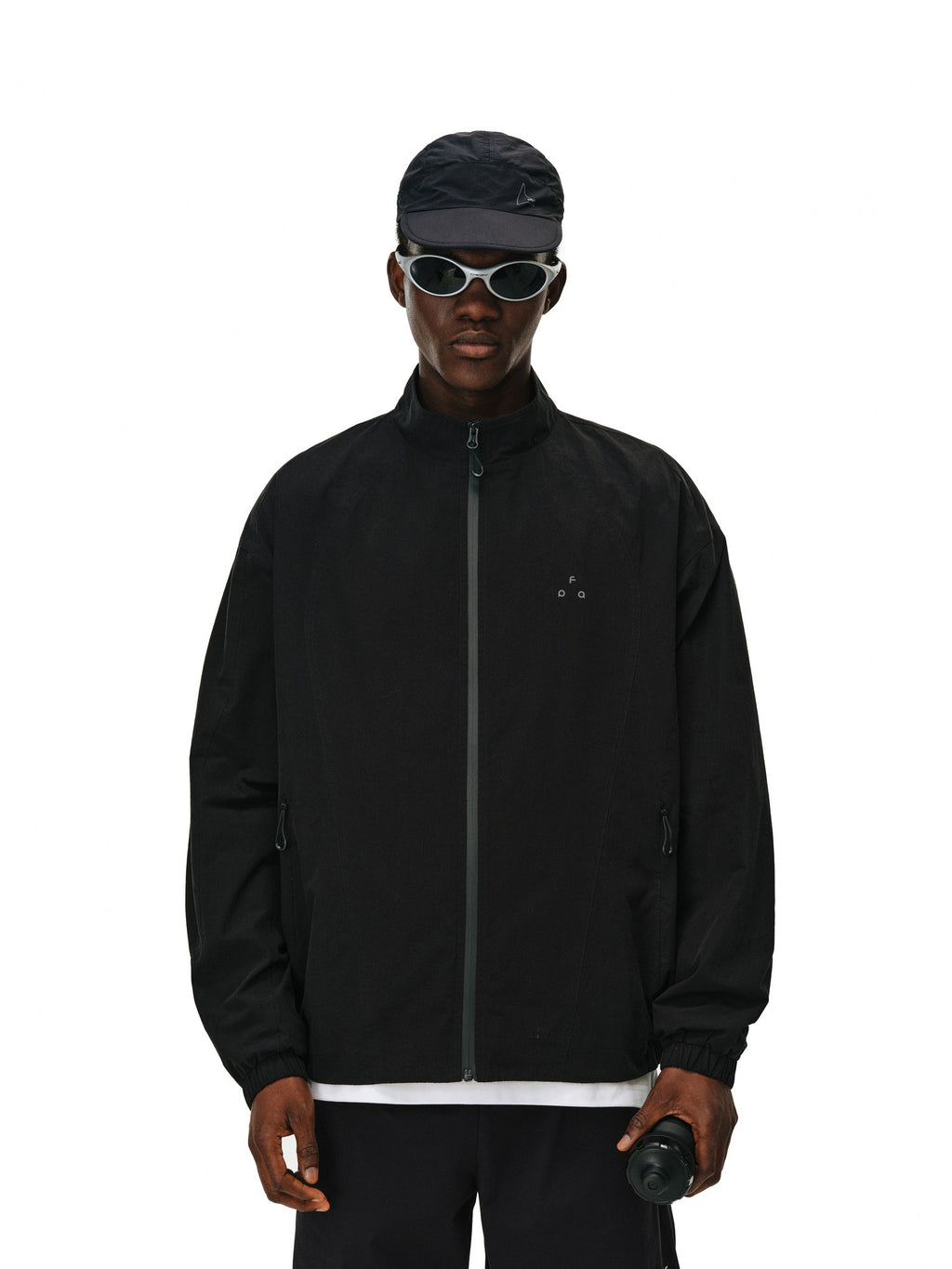 FPA Long-Staple Cotton Shrink-Resistant Jacket – Lightweight Spring/Fall Zip-Up Stand Collar American Casual Outdoor Couple Sports Jacket
