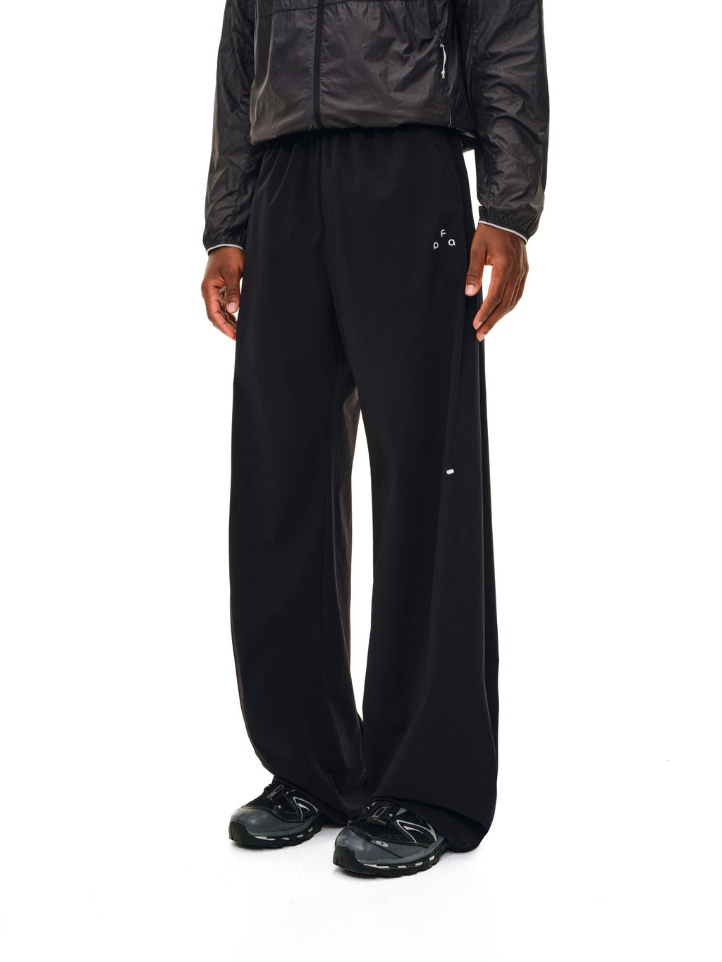 FPA Outdoor Sports Ice-Feel Wool Sun-Protection Fitness Four-Way Stretch Long Pants Summer Hiking Straight-Leg Casual Pants for Men