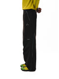 FPA Outdoor Water-Repellent Zipper Composite Hiking Pants, Chinese Street Style Trendy Loose Casual Sports Pants for Men
