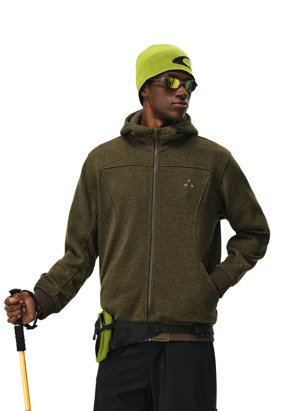 FPA Loose Fit Outdoor Sports Thermal Fleece Zip-Up Jacket