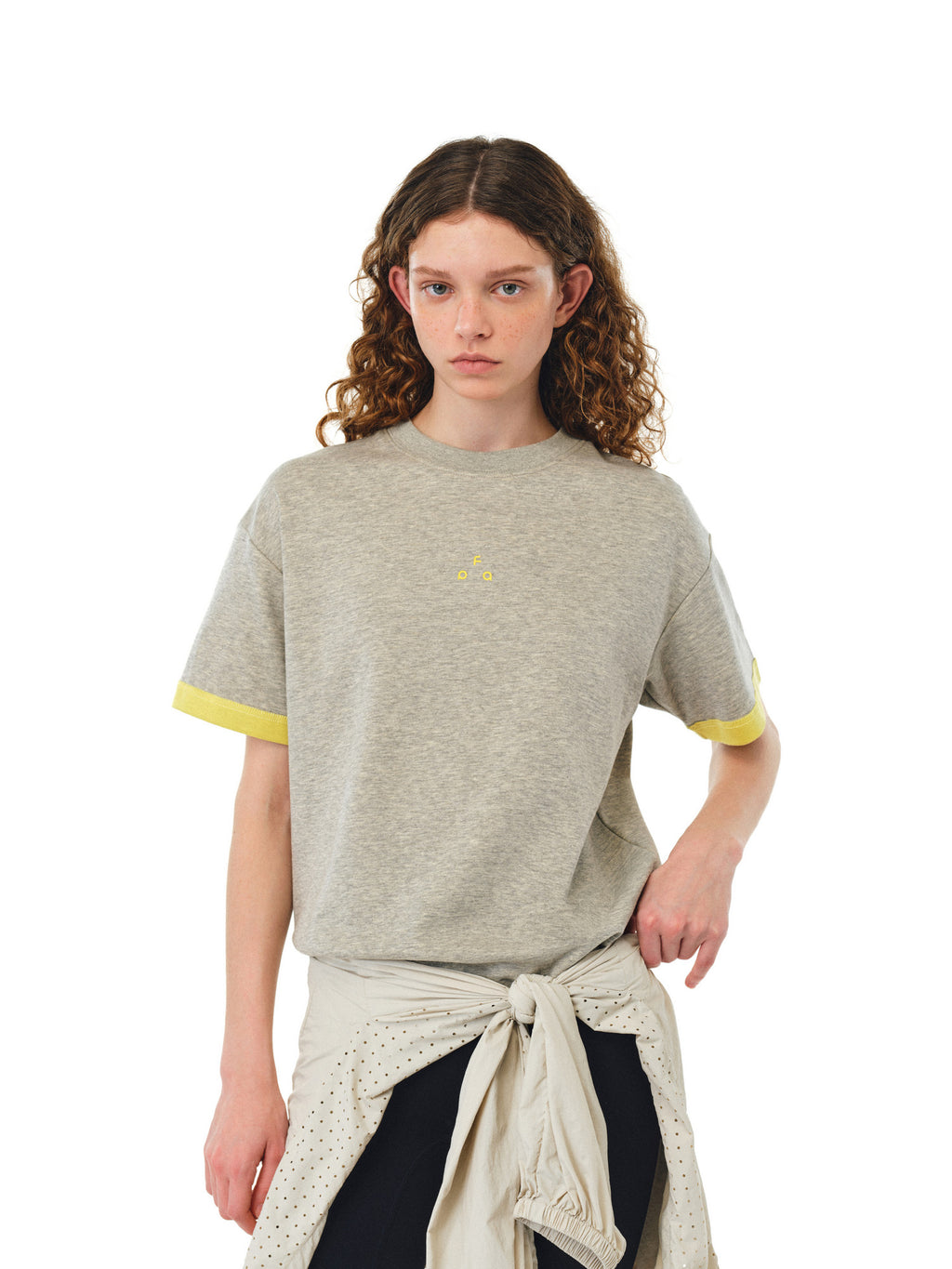 FPA Sports Short Sleeve T-Shirt Summer Crew Neck Premium Design Patchwork Heavyweight Unisex Mid Sleeve Half Sleeve