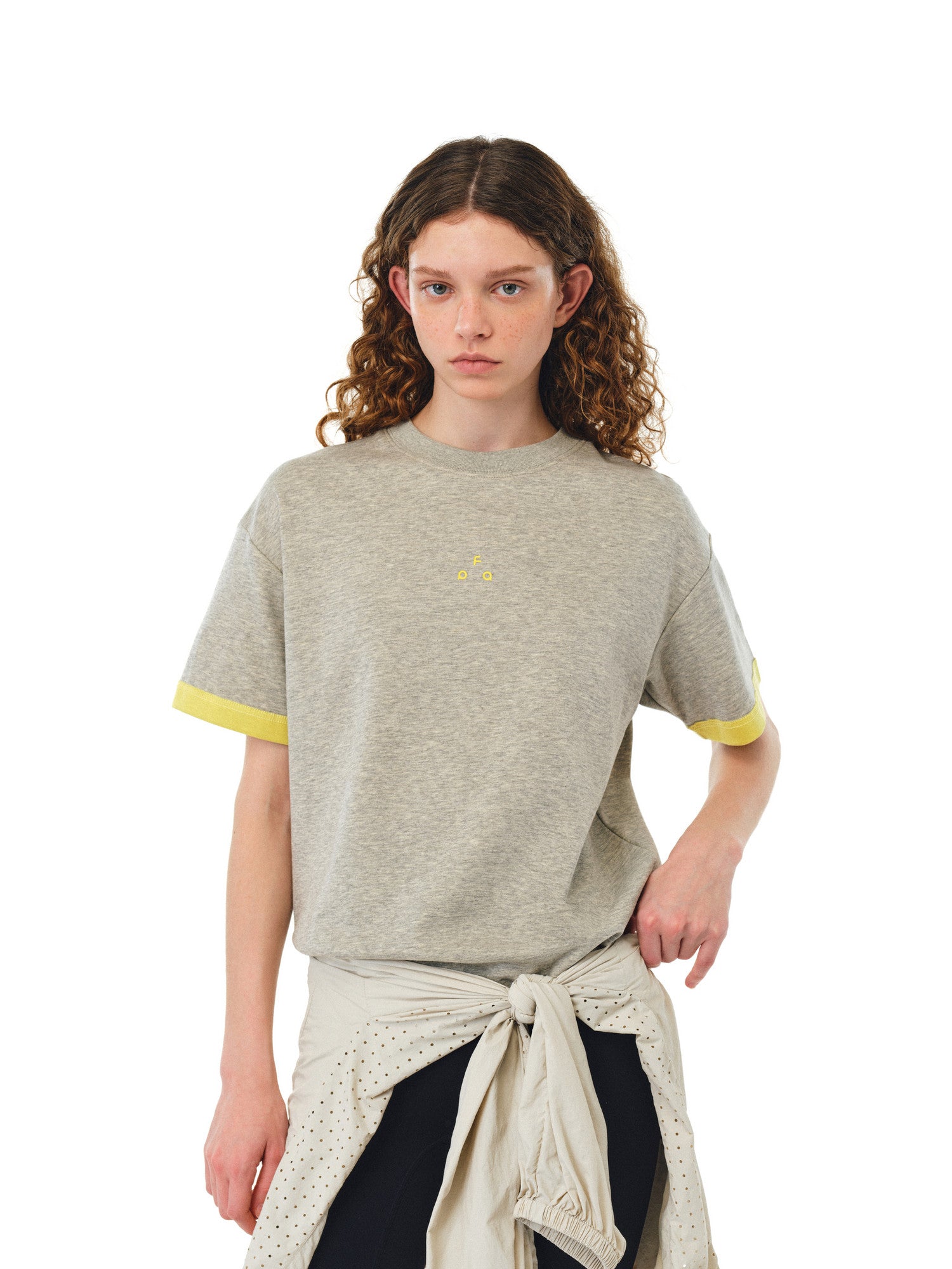 FPA Sports Short Sleeve T-Shirt Summer Crew Neck Premium Design Patchwork Heavyweight Unisex Mid Sleeve Half Sleeve