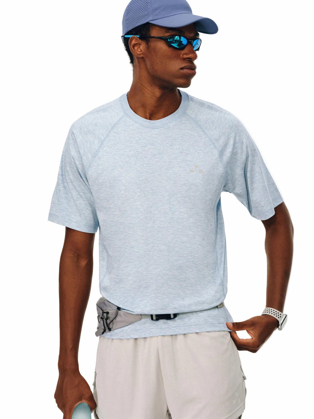 FPA Skin-Friendly Coolmax Wrinkle-Resistant Athletic Short Sleeve T-Shirt – Summer Cooling Casual Crew Neck Unisex Half Sleeve Tee