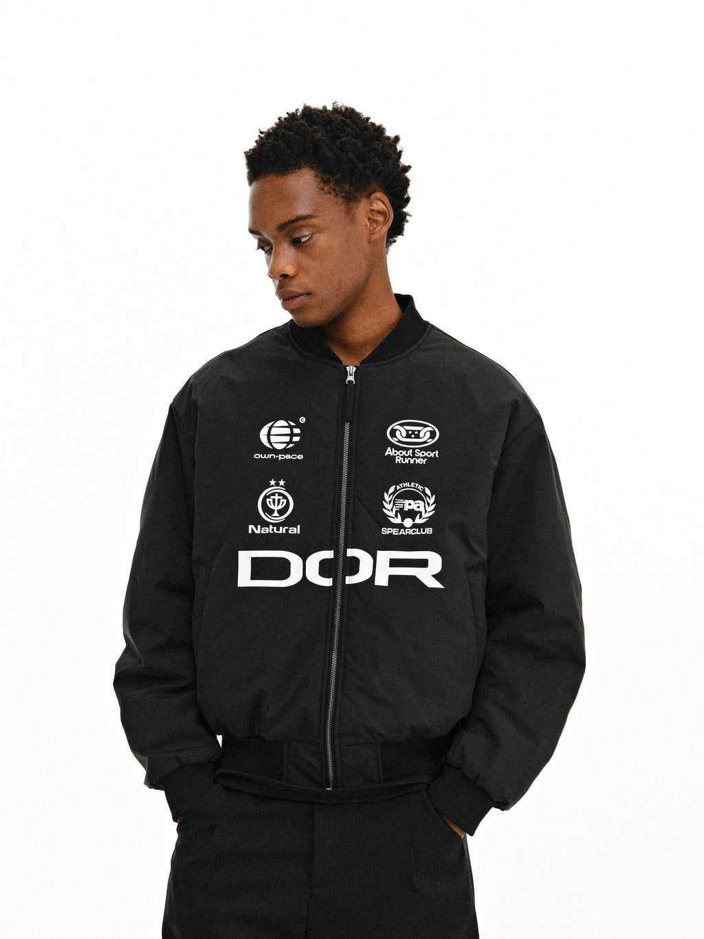 FPA Football Logo Bomber Jacket 2026 New Fall/Winter Loose-Fit Short Retro Chinese Streetwear Coat for Men