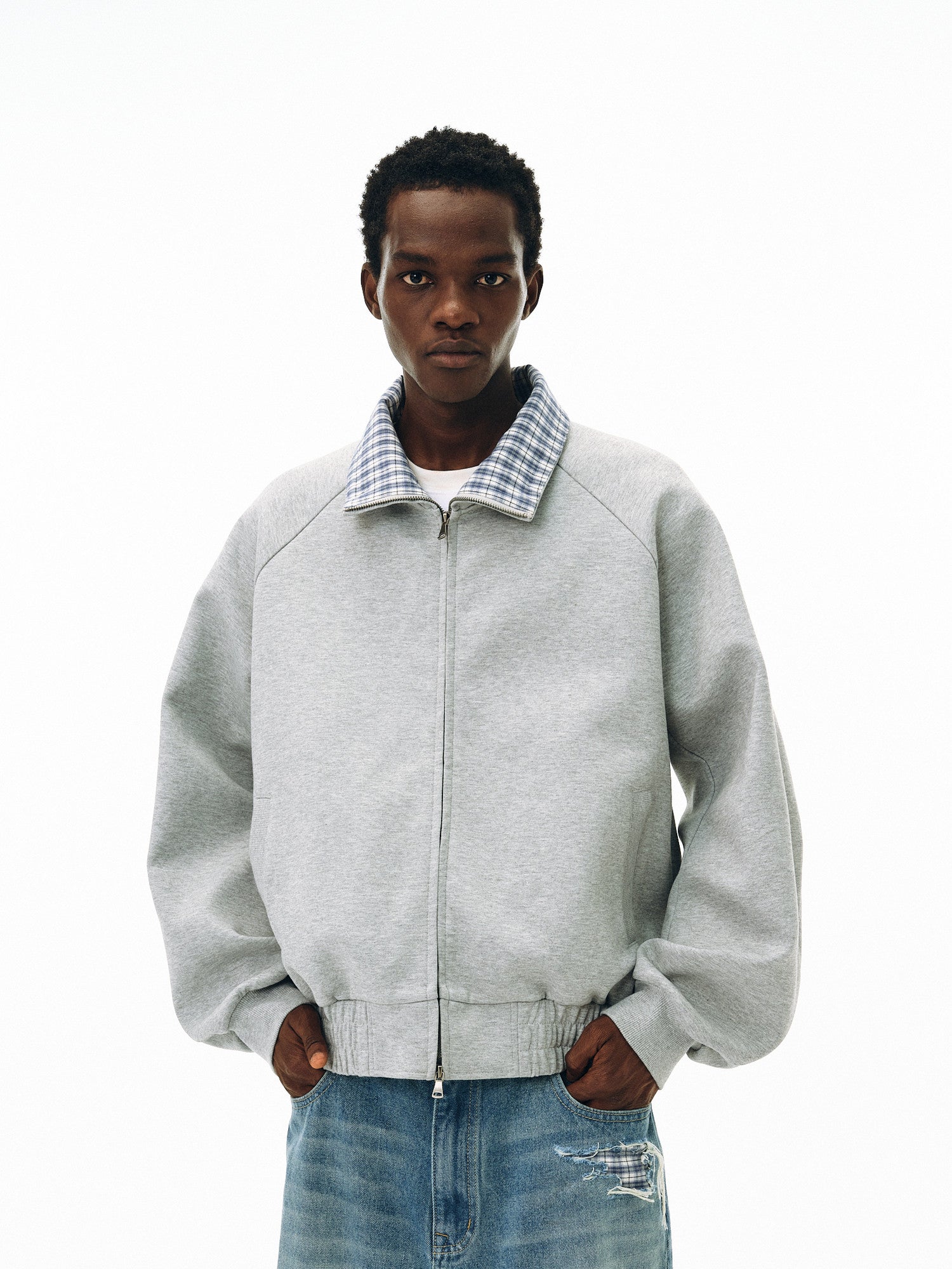 FPA Thickened Air Layer Harrington Jacket – Chinese Streetwear Spring/Fall Loose-Fit Casual Unisex Premium Jacket