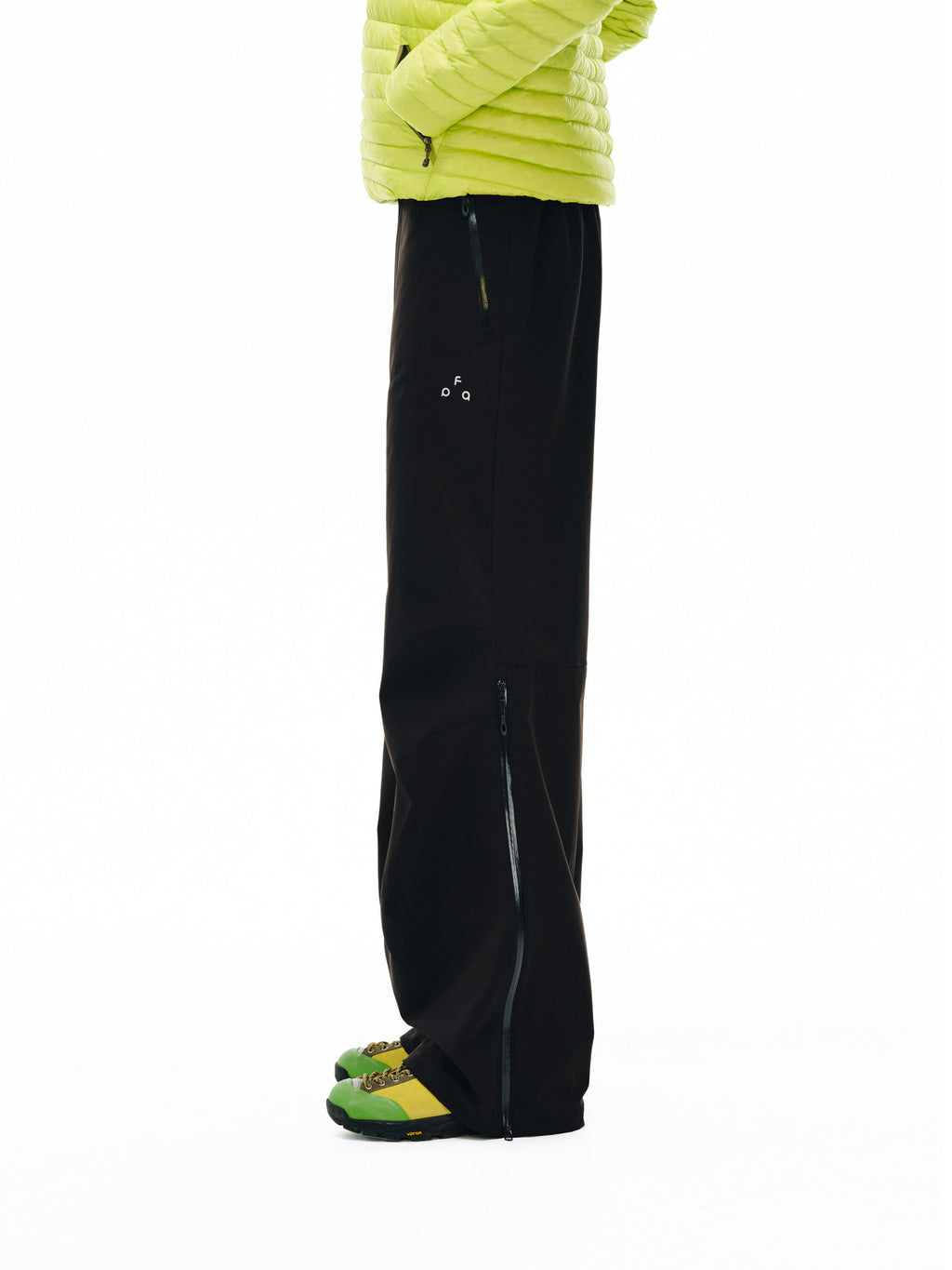 FPA Outdoor Waterproof Zipper Detail Straight-Leg Casual Jogger Pants for Men and Women