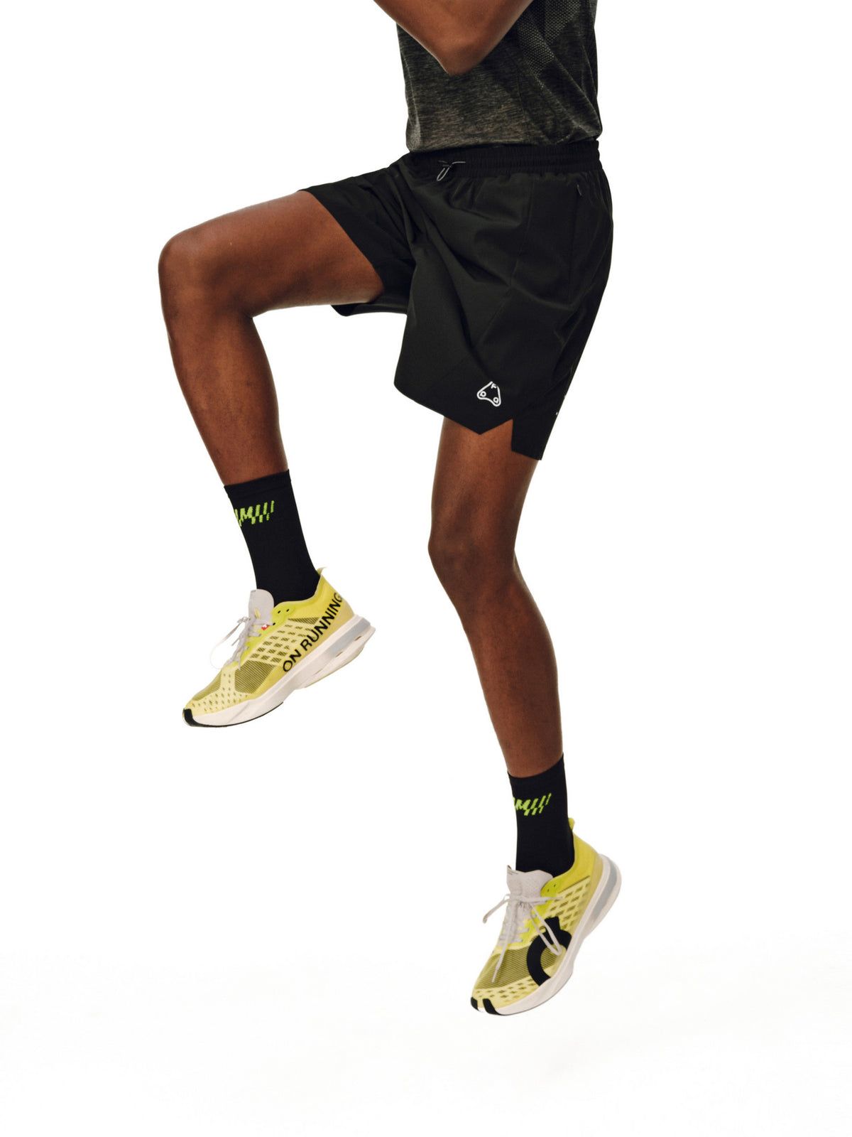 FPA Ice-Feel Four-Way Stretch Reflective Running Shorts Summer Lightweight Outdoor Fitness Couple Style Casual Shorts for Men