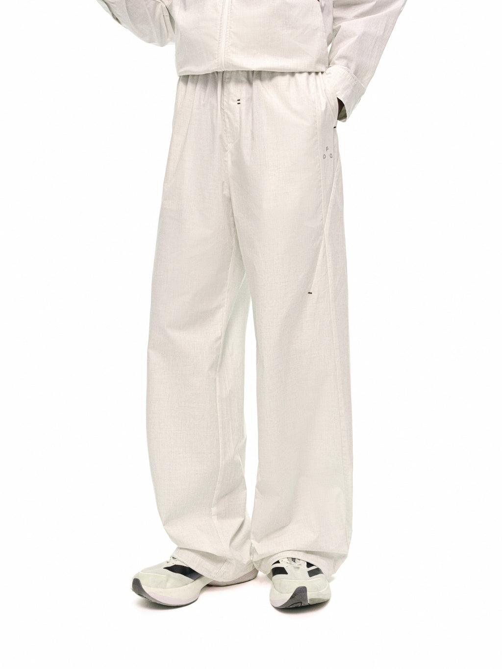 FPA Fine Grid High-Density Casual Pants Set - Spring/Autumn Loose Straight-Leg Unisex Versatile Athletic Pants
