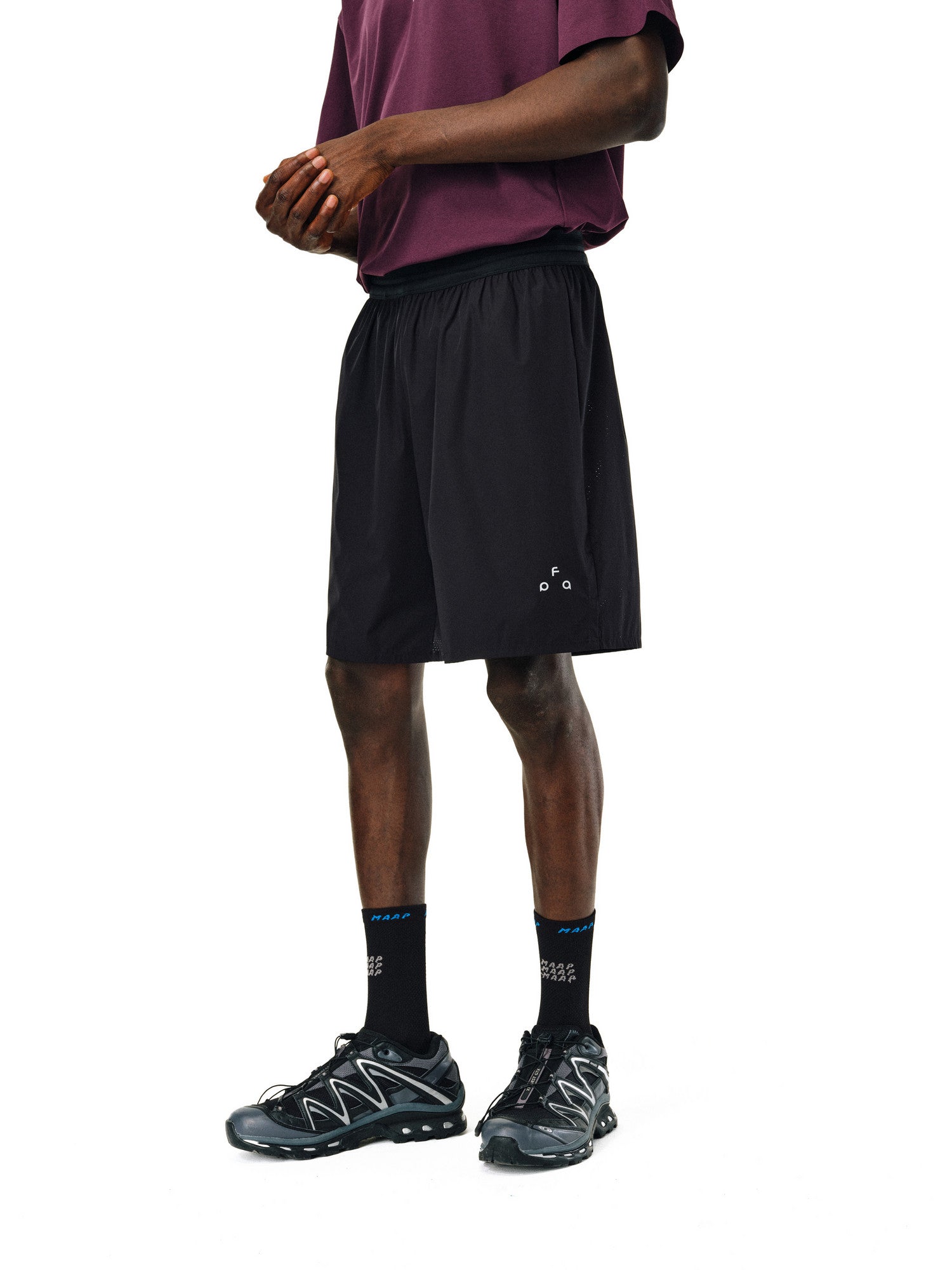 FPA Breathable Running Shorts with Ventilation Holes - Lightweight Quick-Dry Casual 5-Inch Shorts for Summer