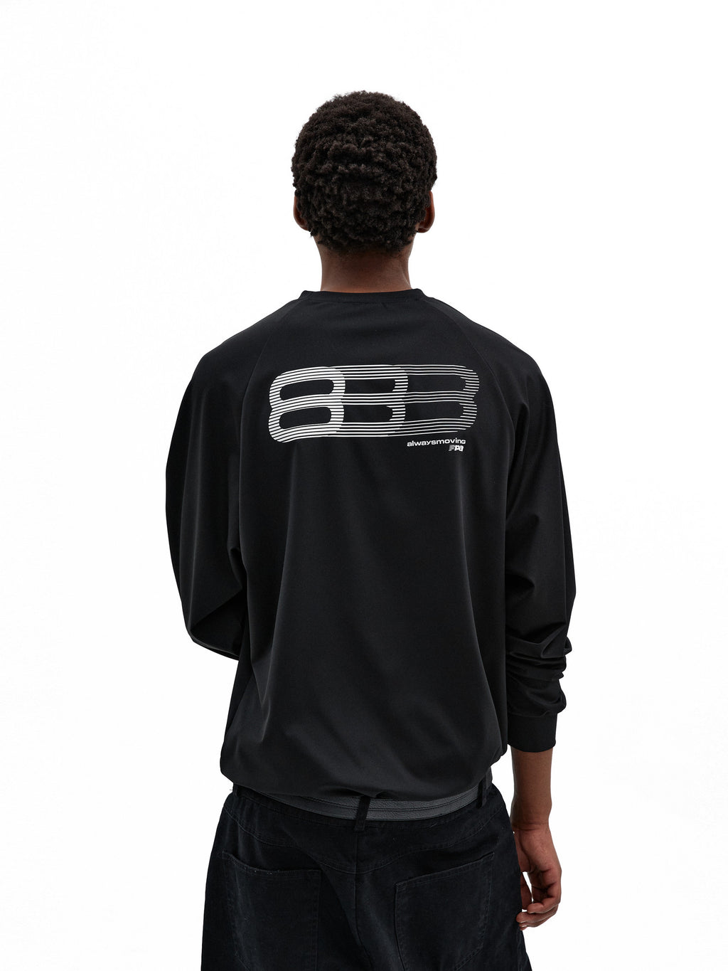 FPA Phantom 8 Quick-Dry Long Sleeve T-Shirt - American Streetwear Unisex Loose Fit Crew Neck - Black, White, Light Green