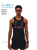 FPA Sport COOLMAX Racing Pattern Vest - Summer Outdoor Fitness Fitted Sleeveless Tank Top for Men