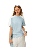 FPA Dragon Scale Mesh Panel Quick-Dry T-Shirt for Summer Outdoor Sports, Breathable Cool Casual Couple Short Sleeve