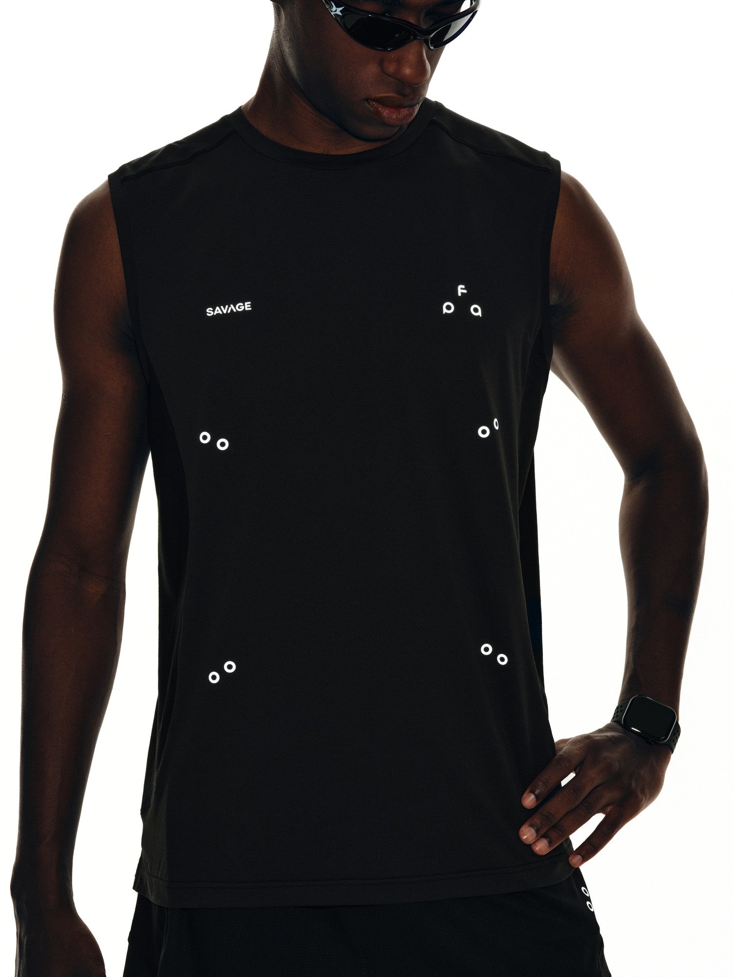FPA x SAVAGE Collaboration Cross-Training Tank Top - Quick-Dry Breathable Athletic Sleeveless T-Shirt
