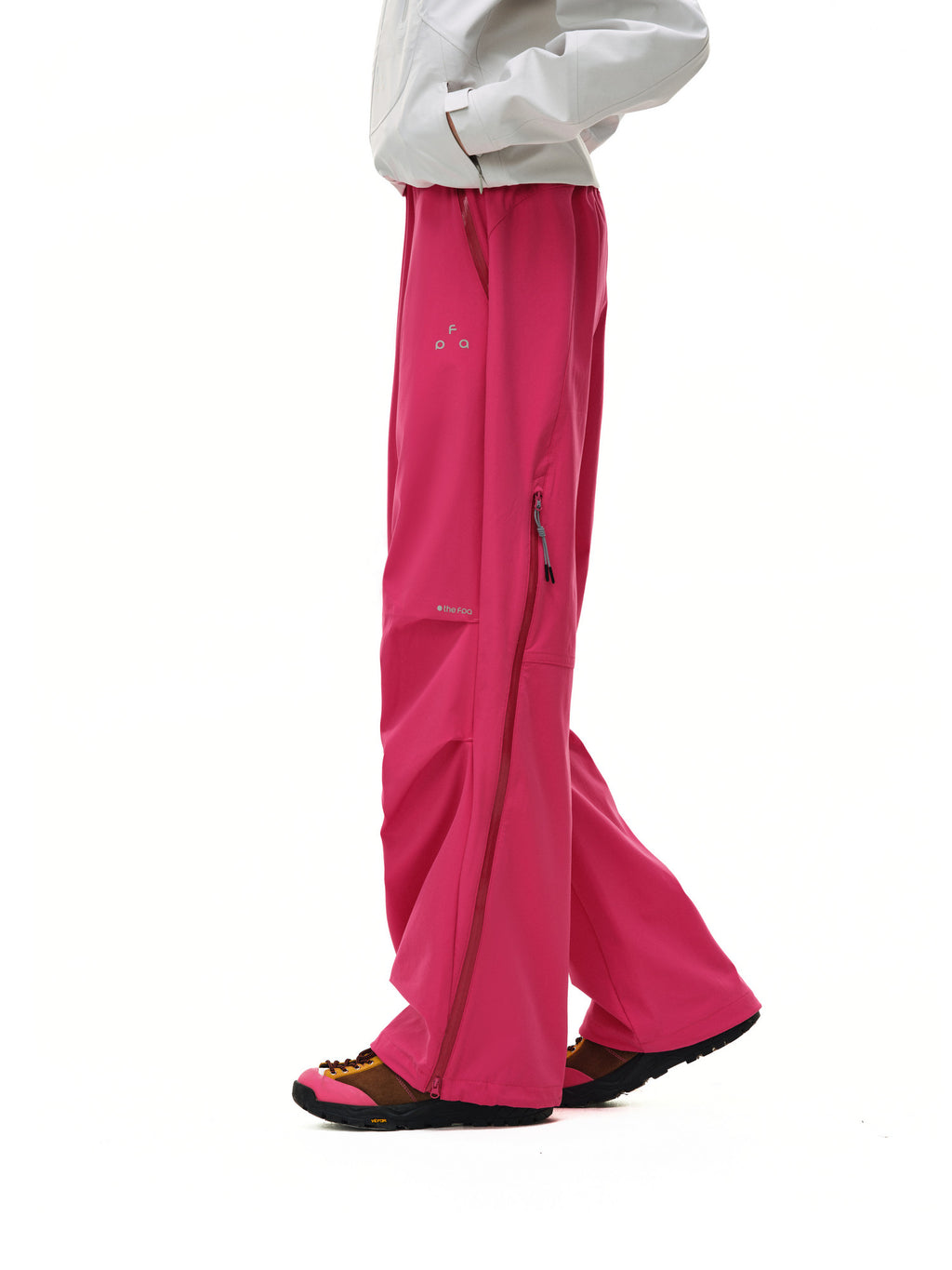 FPA Outdoor Water-Repellent Zipper Composite Hiking Pants – Relaxed Unisex Paratrooper Pants