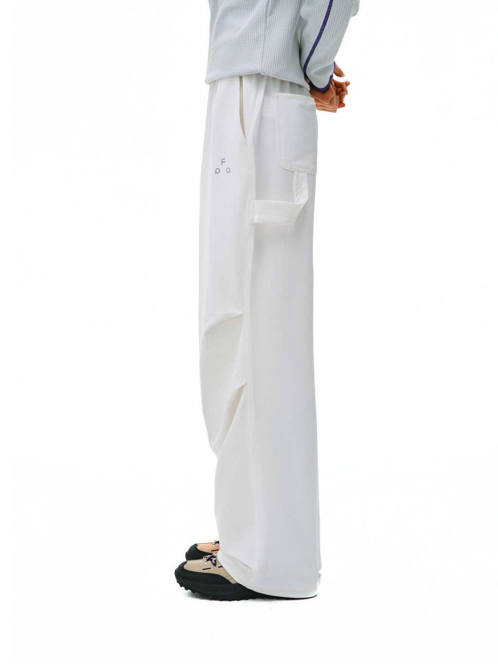 FPA Outdoor Soft Shell Waterproof Anti-Static Draped Four-Season Trousers 2026 New Style Loose Casual Paratrooper Pants